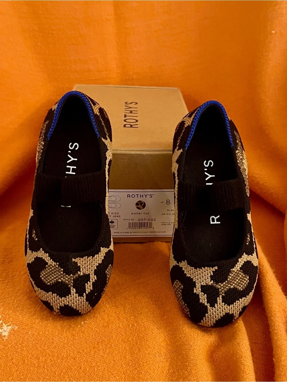 Rothy's The Kids Mary Jane Amber Flat - Size 8